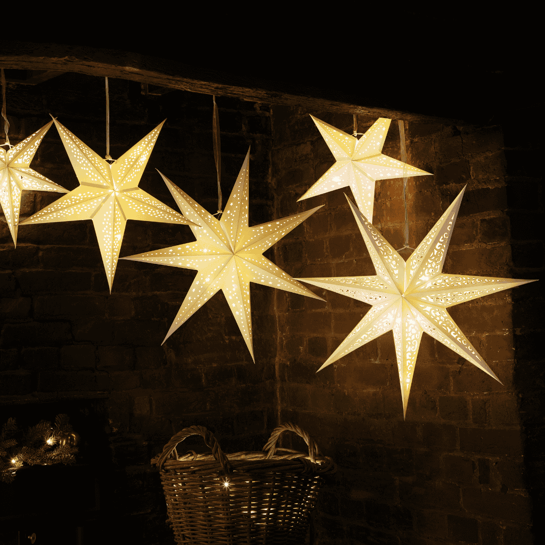 Christmas LED Shining Star - Warm White