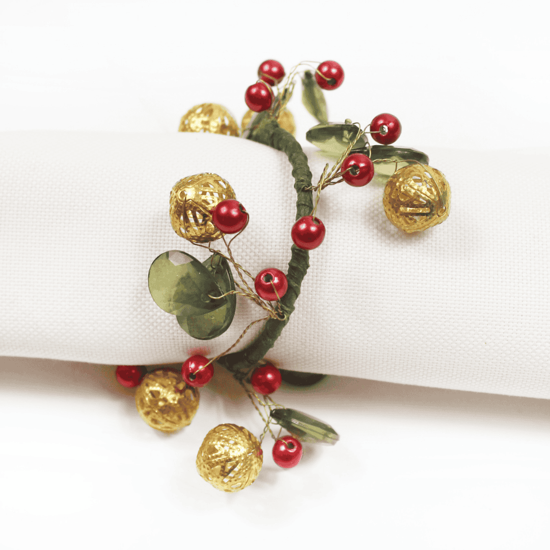 Christmas 'MIA' Napkin Ring