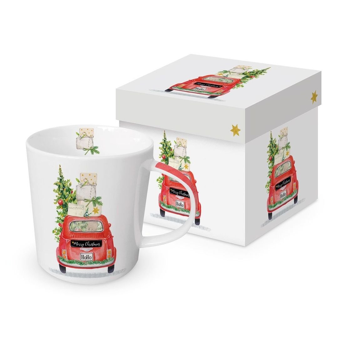 Christmas Mug Christmas Taxi
