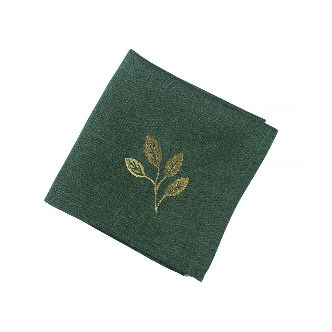 Christmas Napkins Forest Green