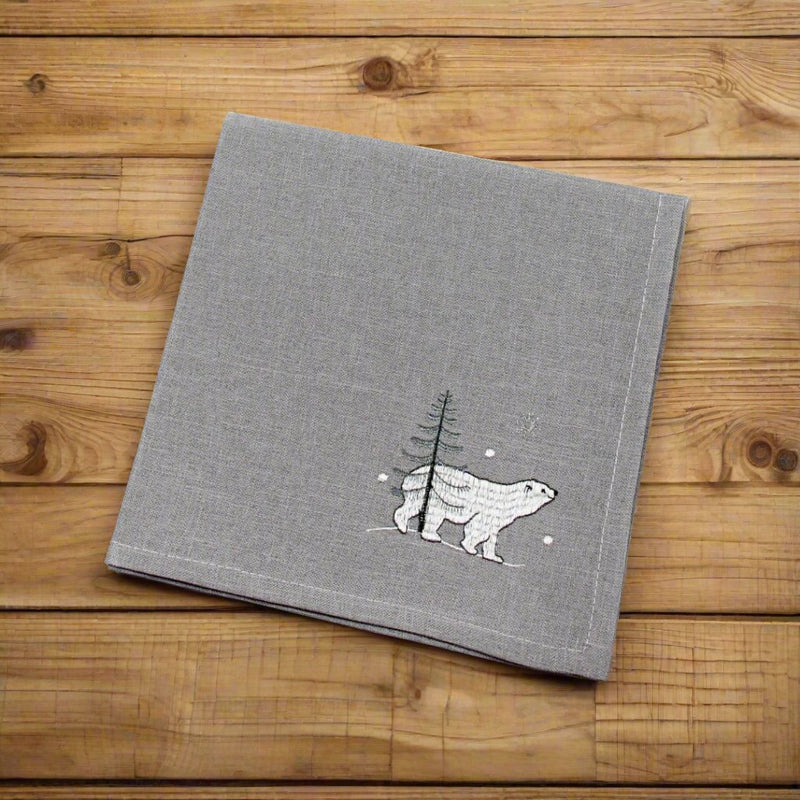 Christmas Napkins Polar Bear