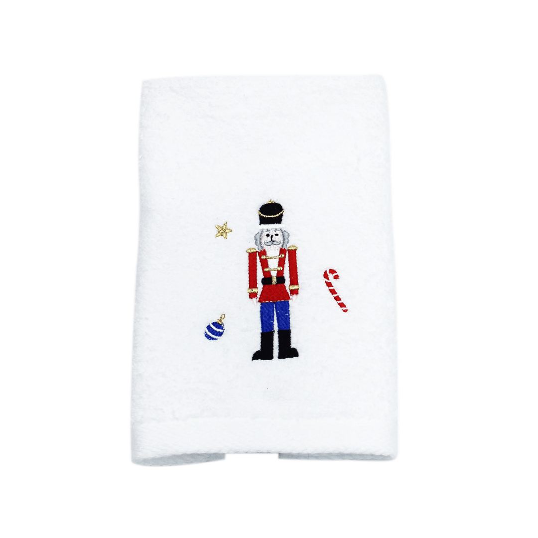 Christmas 'Noel Nutcracker' Hand Towel
