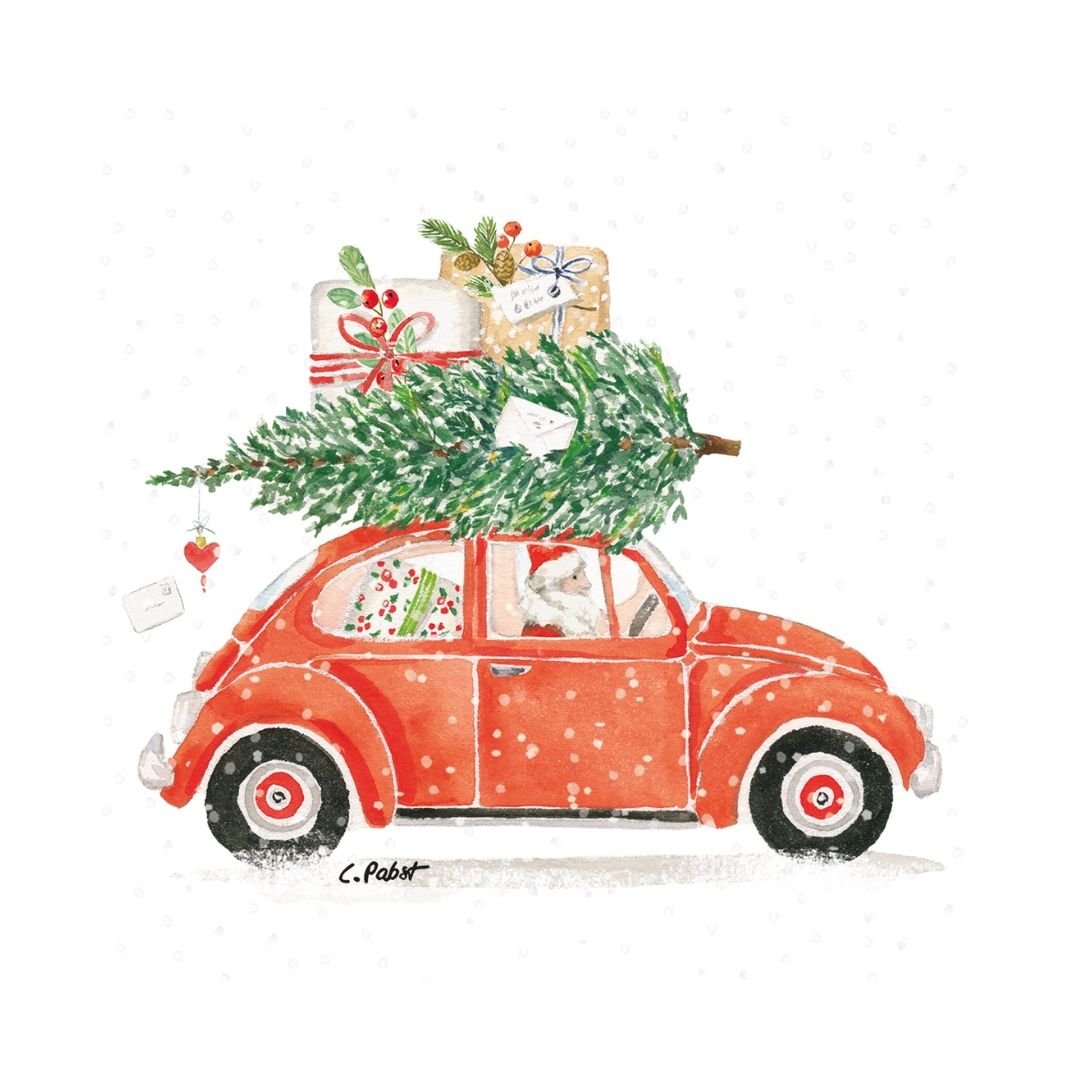 Christmas Paper Napkins Xmas Delivery