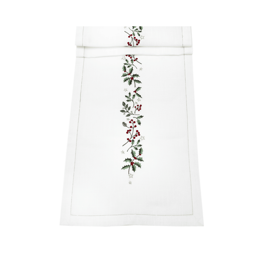 Christmas Table Runner 'Berry Fall'