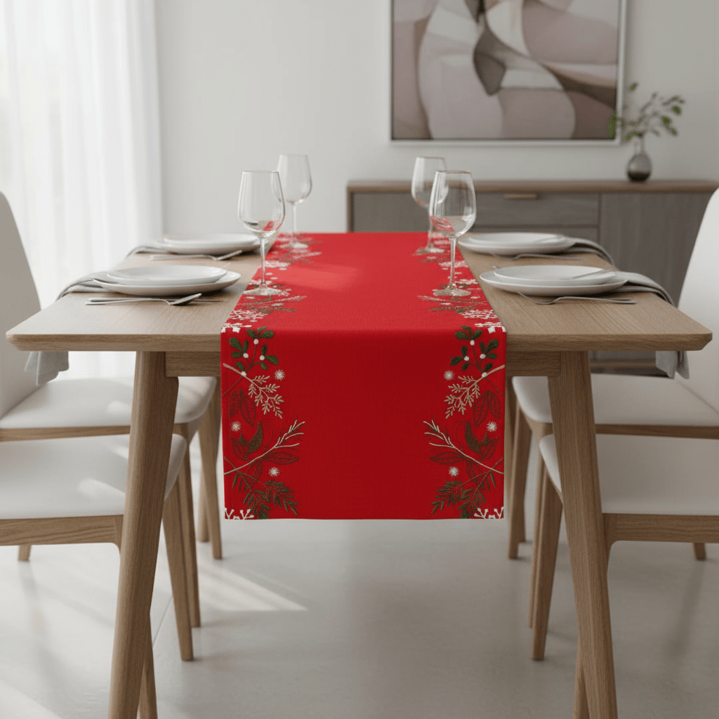 Christmas Table Runner 'Little Robin'
