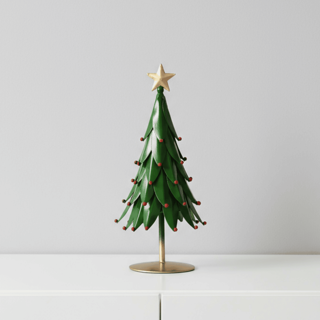 Christmas Tree Metal Decoration
