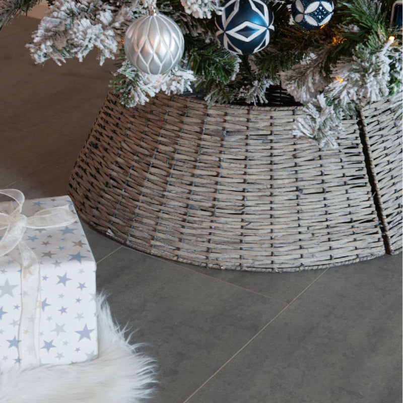 Christmas Tree Ring Willow Grey