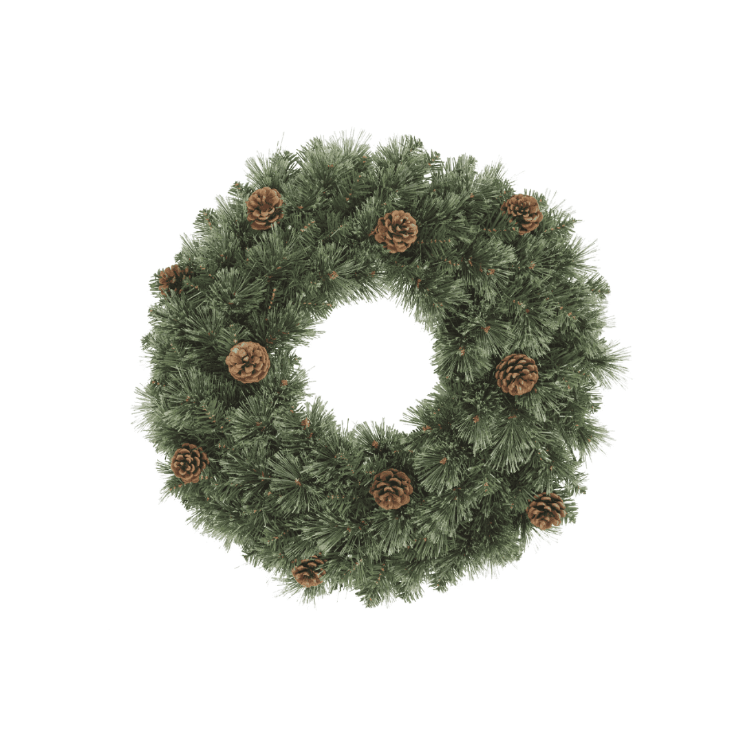 Christmas Wreath Cashmere Pinecone