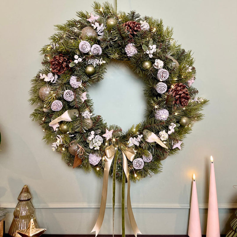 Christmas Wreath Natural Greens