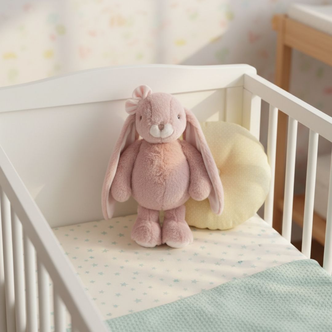 Cuddly Kanini Bunny Antique Pink 40cm