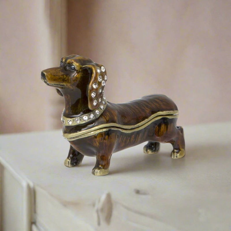 Dachshund Trinket Box