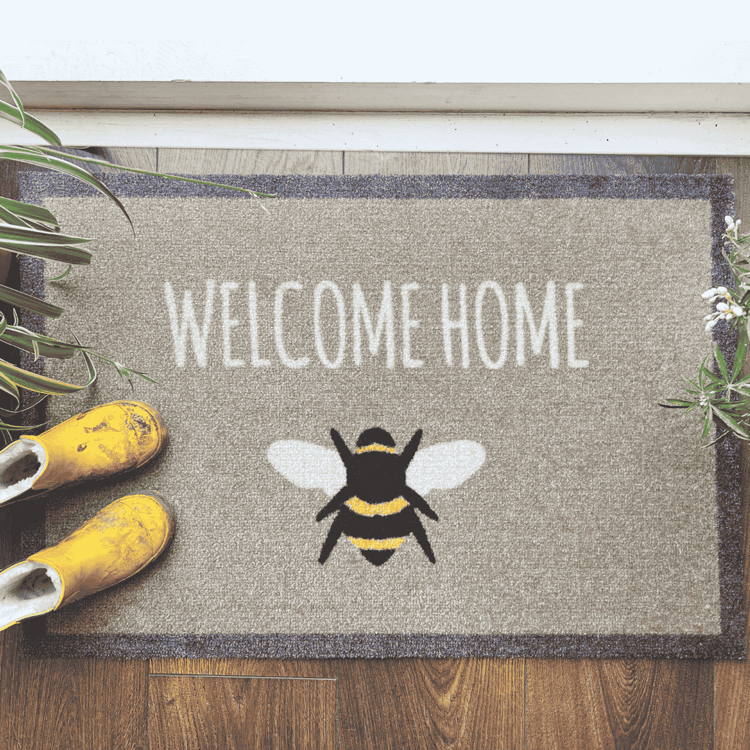 Door Mat Bee