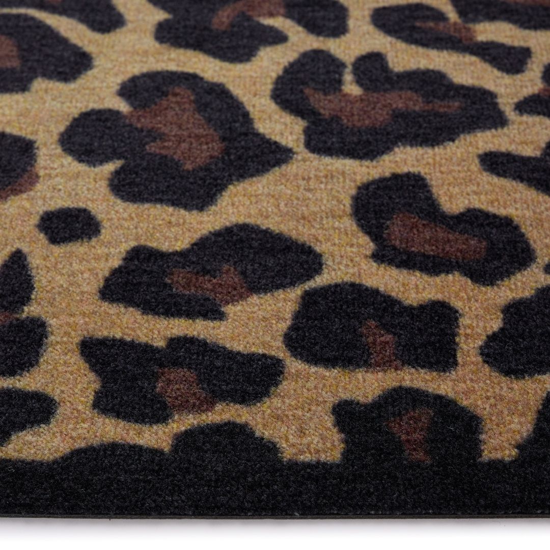 Door Mat Leopard Border