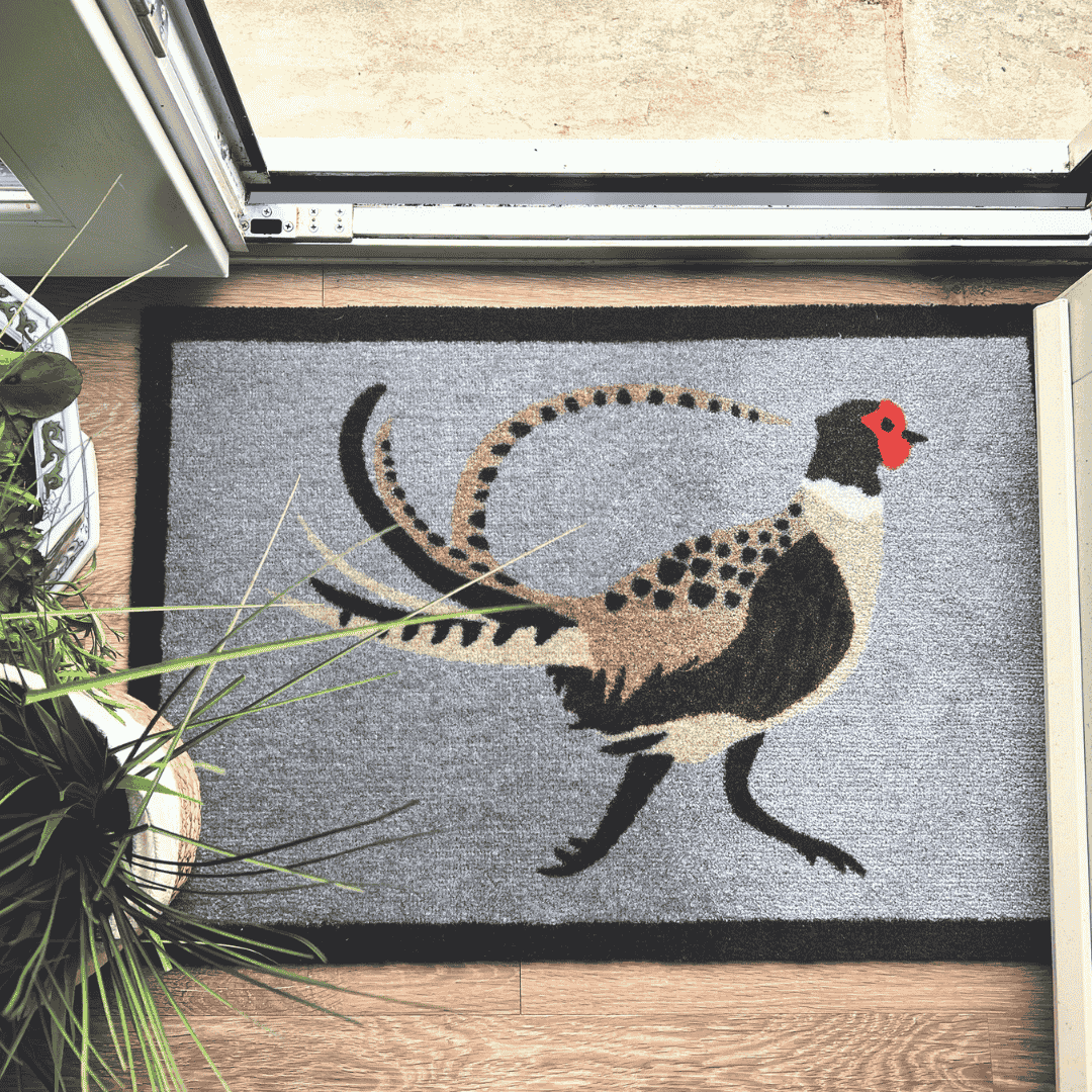 Door Mat Pheasant