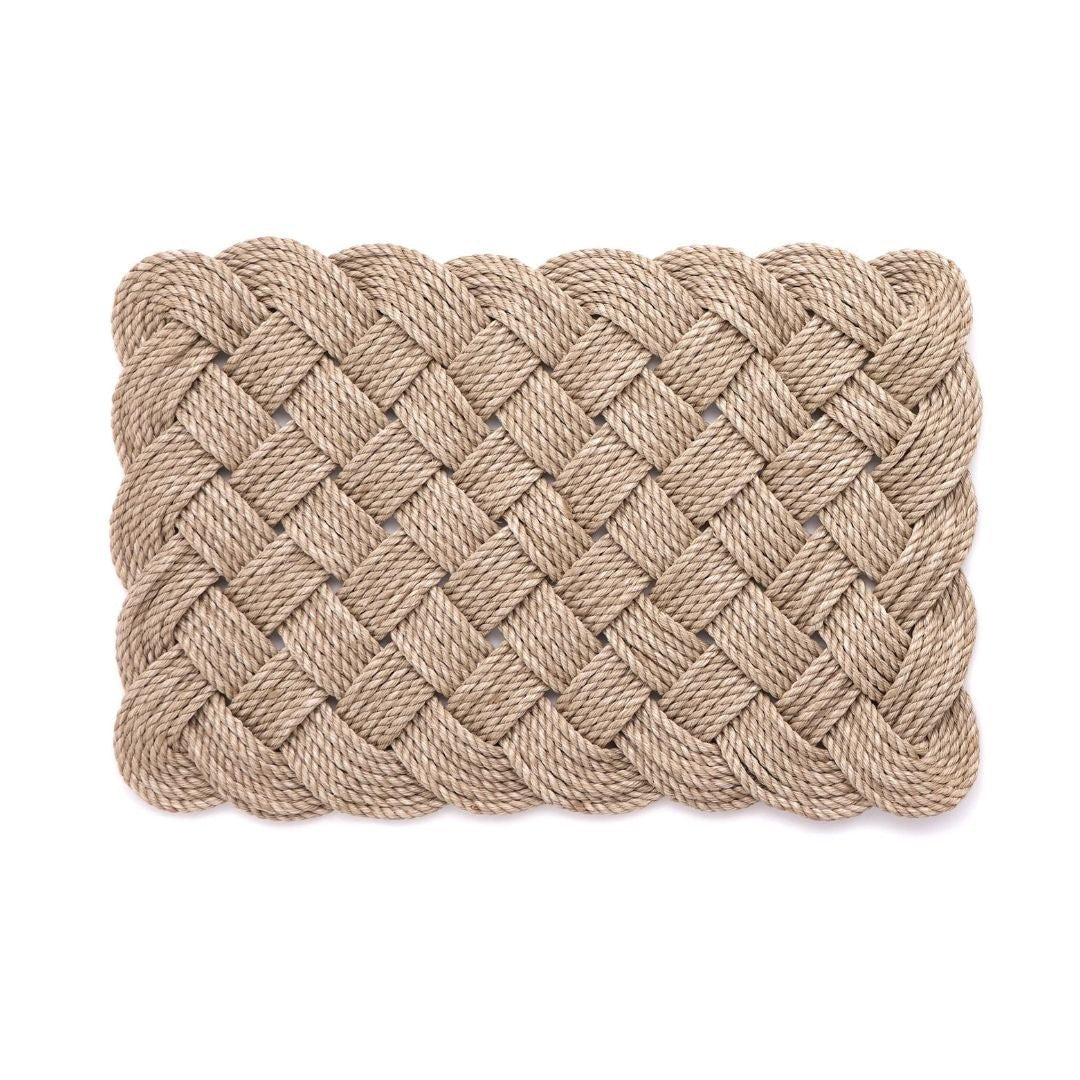Doormat Lover's Knot - Sand