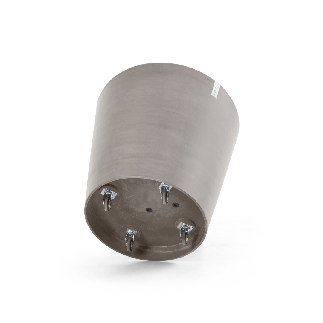 Ecopots Amsterdam Wheels Taupe