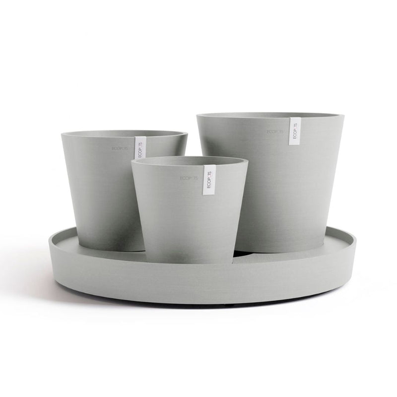 Ecopots Dubai White Grey