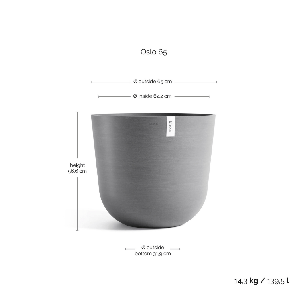 Ecopots Oslo Grey