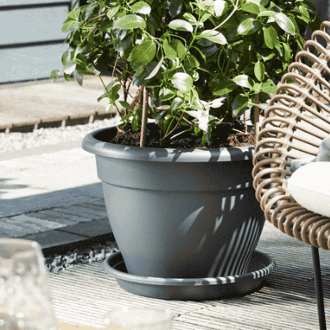 Elho Universal Saucer Round Anthracite