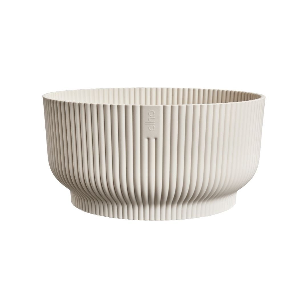 Elho Vibes Bowl Linen White 25cm