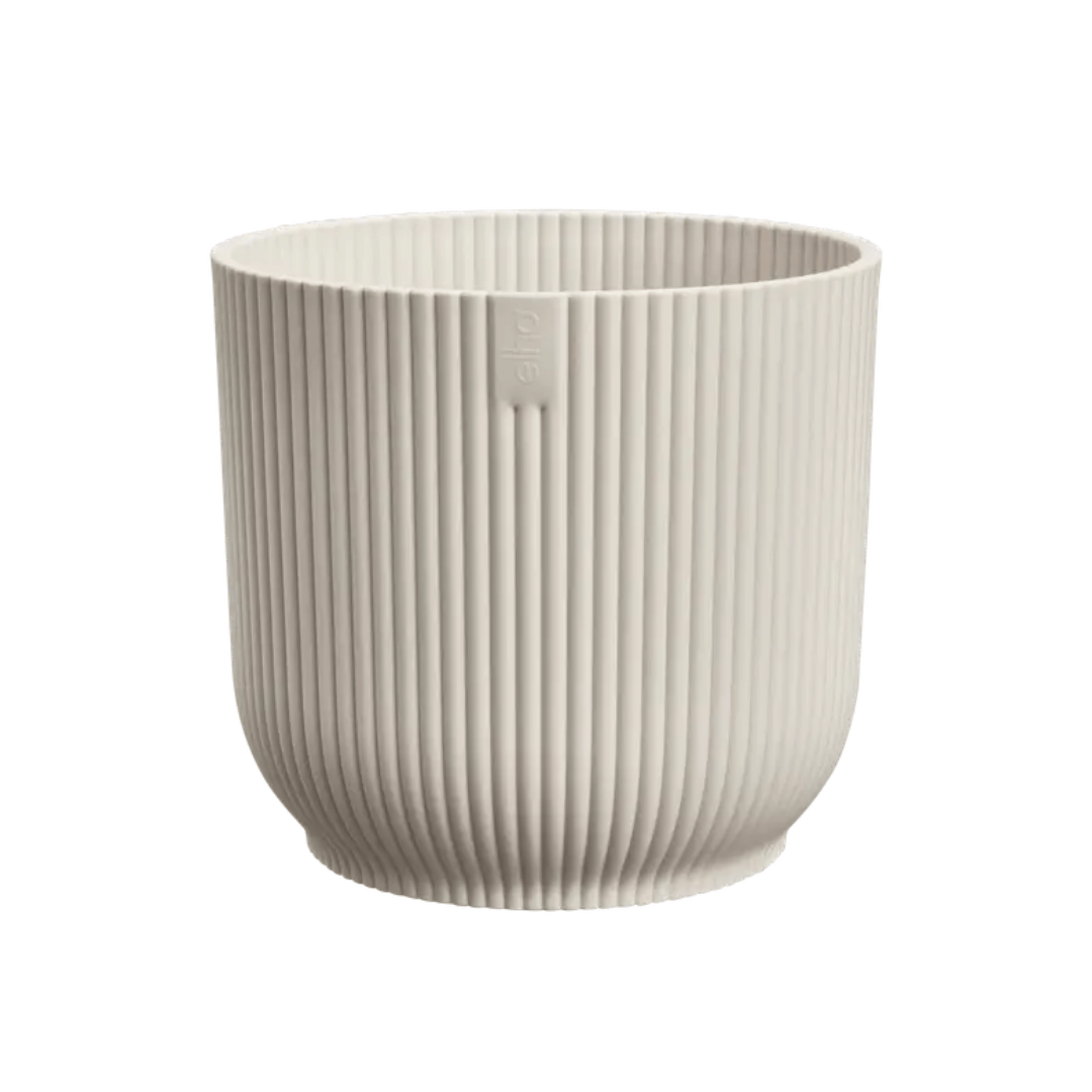Elho Vibes Round Linen White