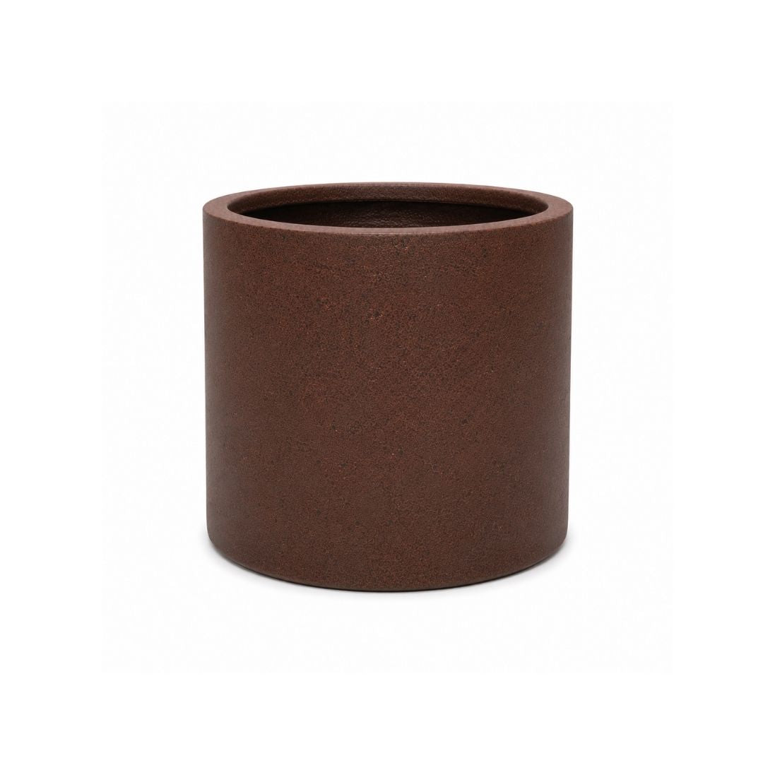 Eschbach Cylinder Pot - Rust Brown