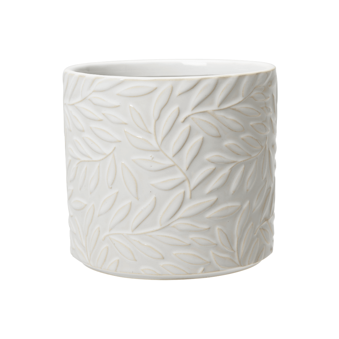 Esmeralda Pot White