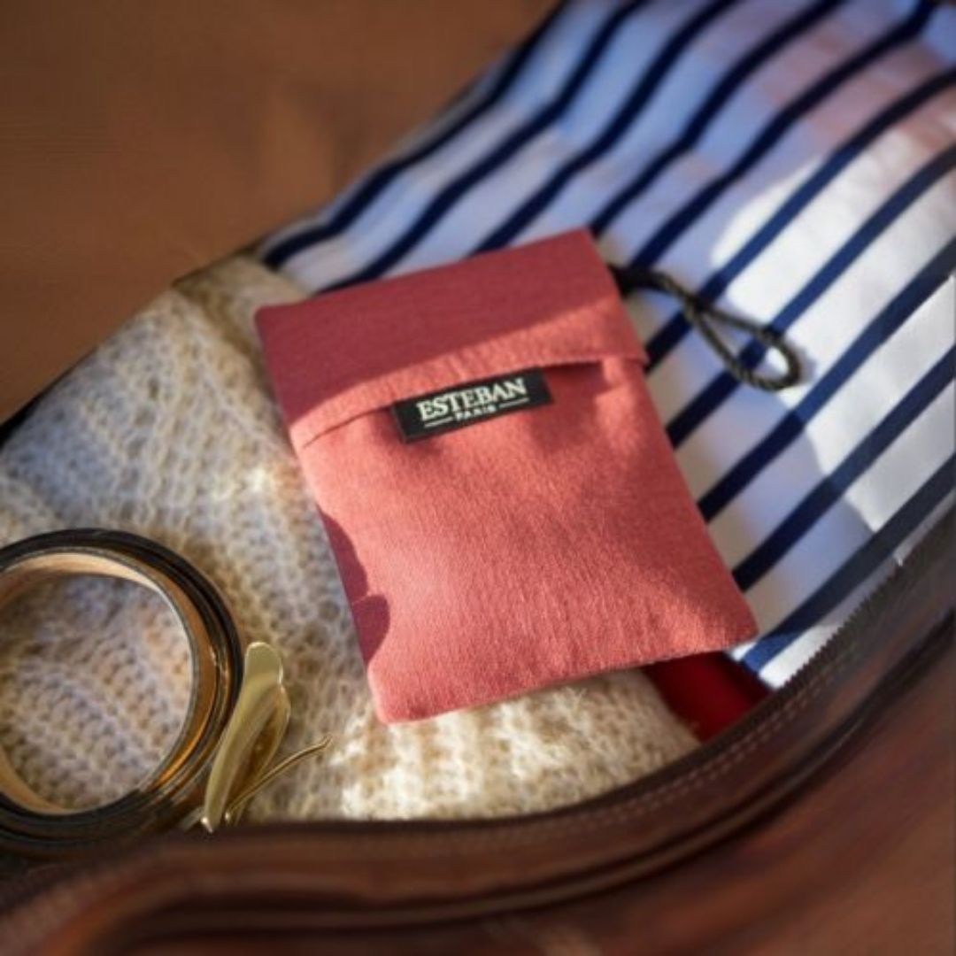 Refillable Perfume Pouch - Esteban - Terre d'Ocre Karité