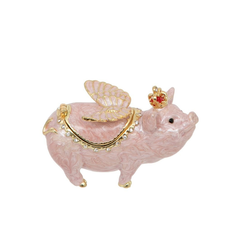 Flying Pig Trinket Box