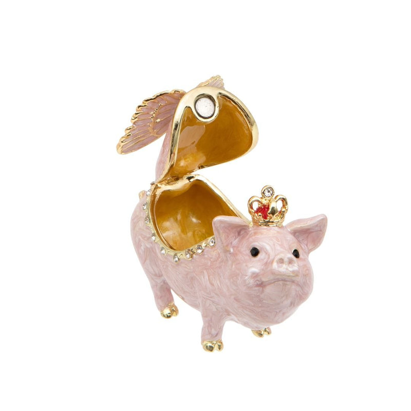 Flying Pig Trinket Box