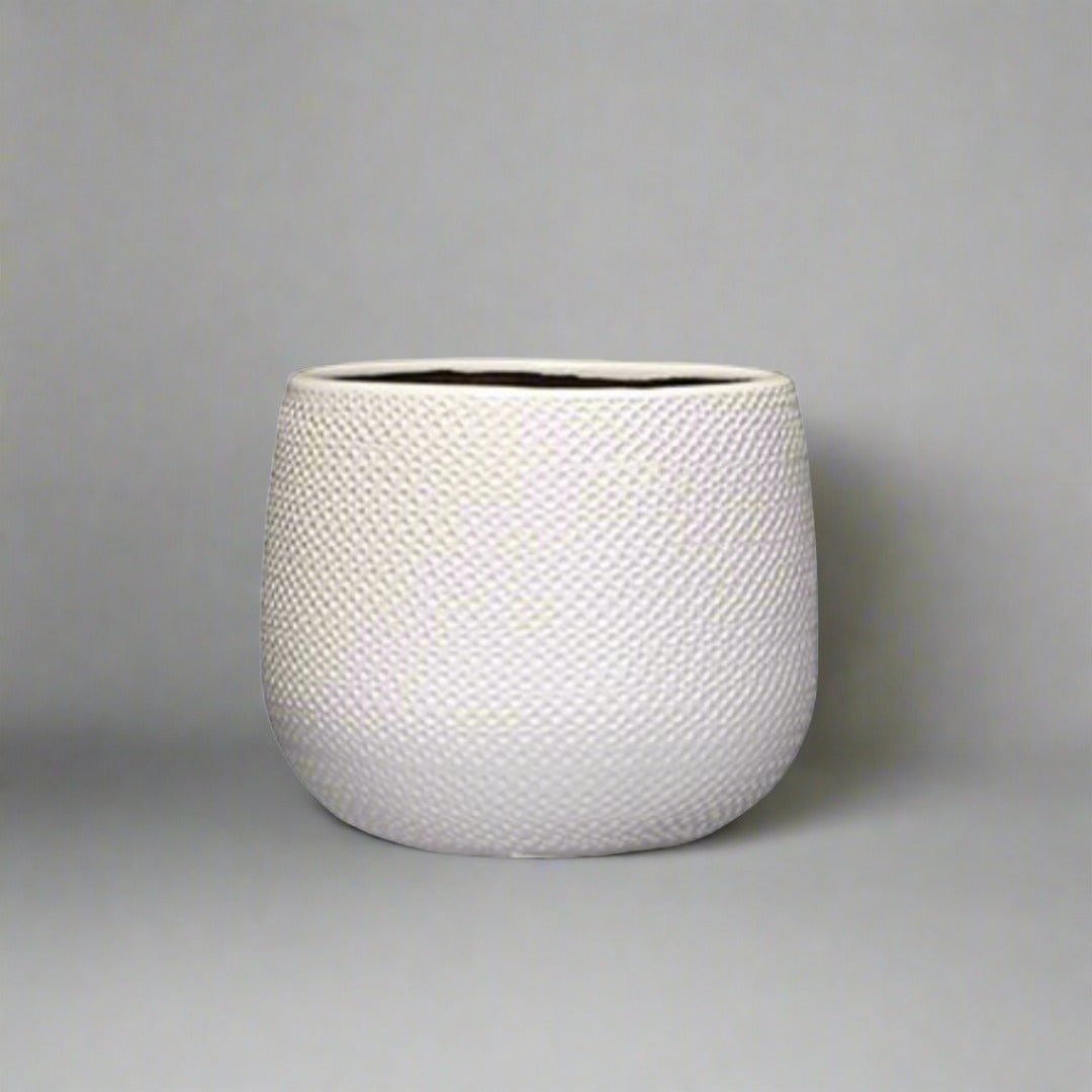 Gabriel Pot Round White