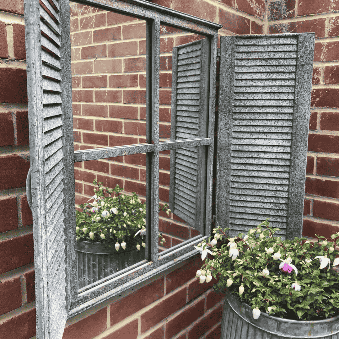 Garden Shutter Mirror
