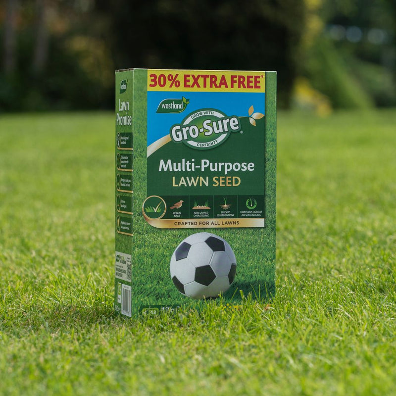 Gro-Sure Multi-Purpose Lawn Seed 30% Extra Free - 13m² - The Garden HouseWestland