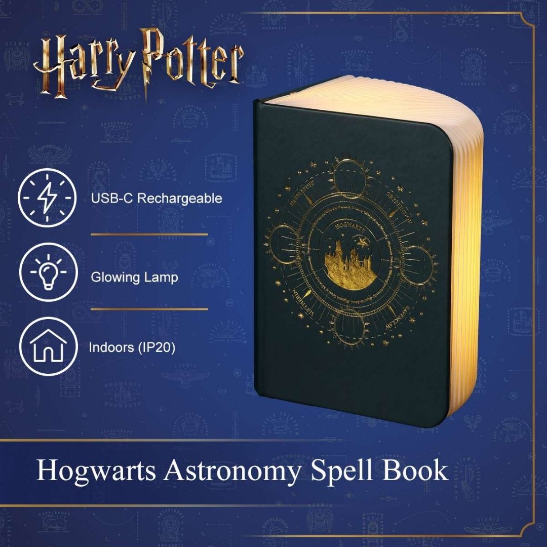 Harry Potter Hogwarts Spell Book Light