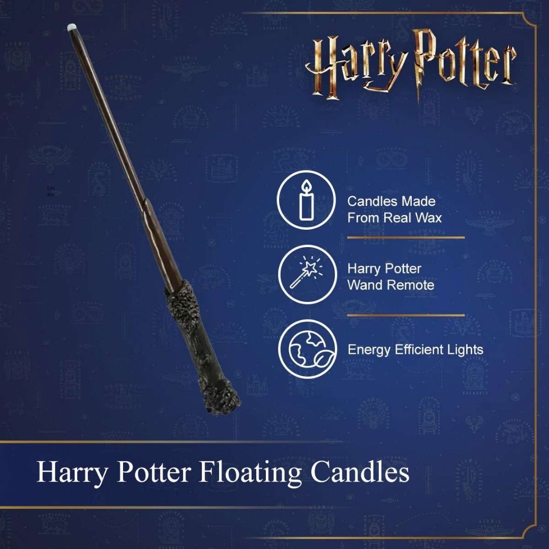 Harry Potter Floating Candles Wand Controlled - Set 6