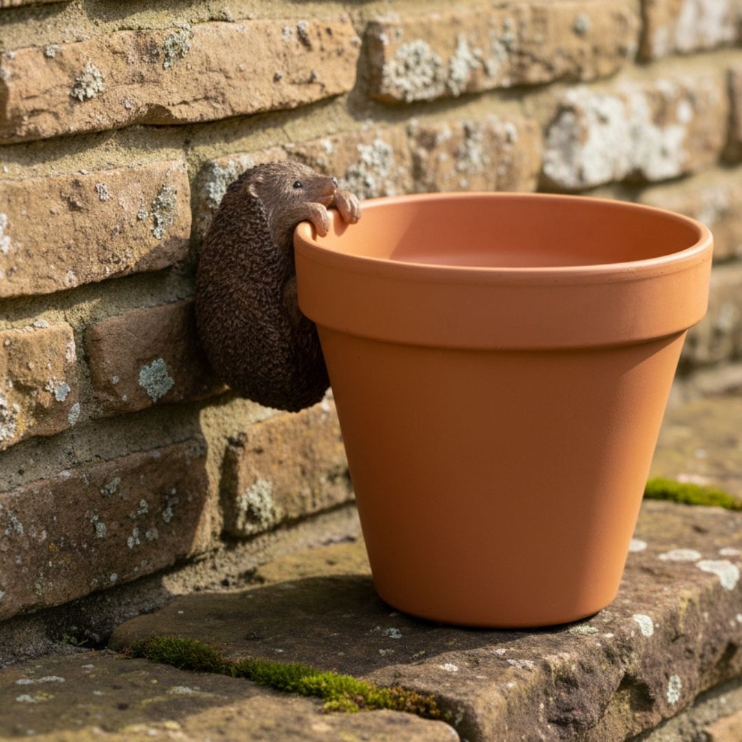 hedgehog plant pot hanger Hedgehog Pot Hanger – Plant Pot Ornament
