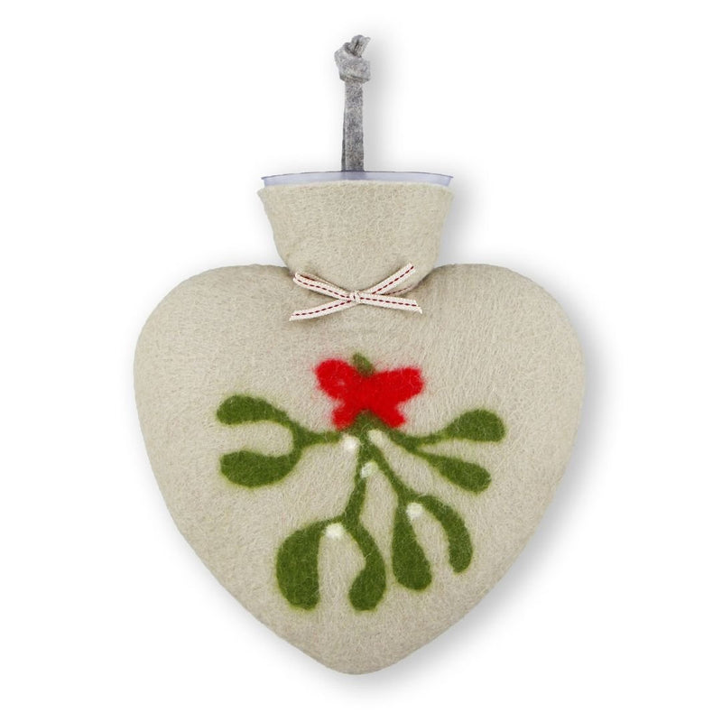 Hot Water Bottle - Mistletoe