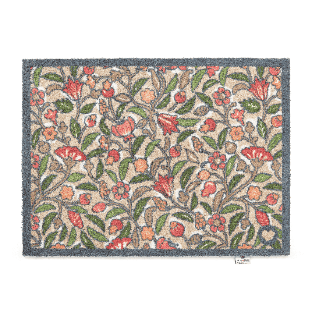 Hug Rug May Floral Mat – Eco-Friendly, Washable Doormat | The Garden House