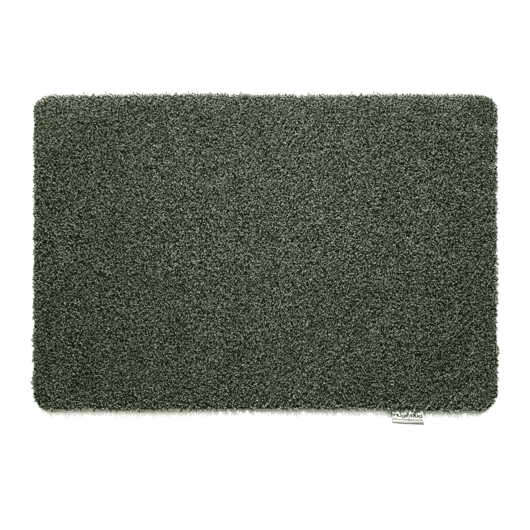Hug Rug Doormat Plain Fleck Sage Green