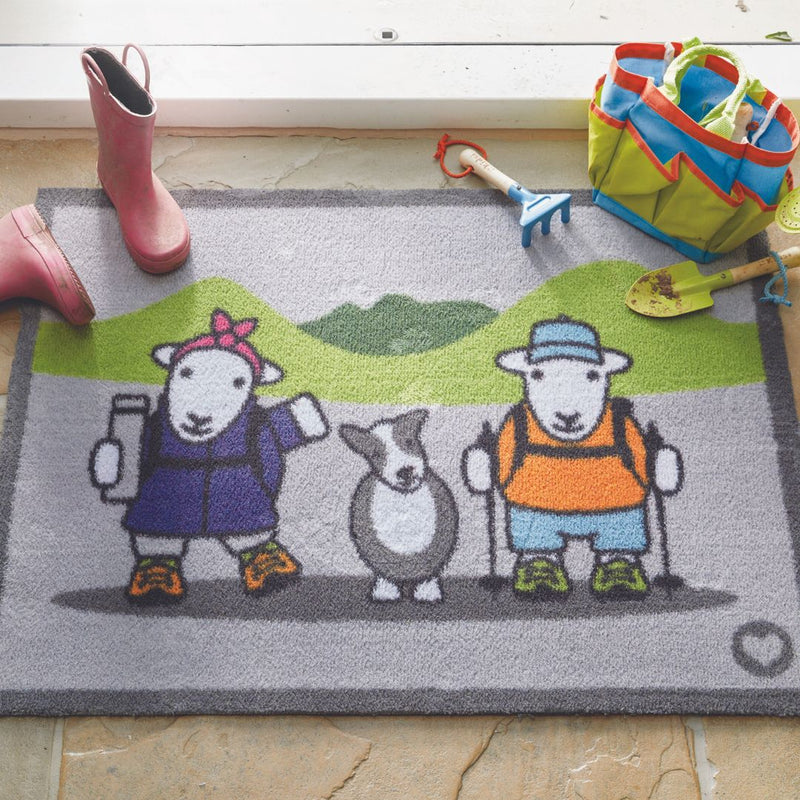 Hug Rug Mat Hiker Herdy - The Garden HouseHug Rug