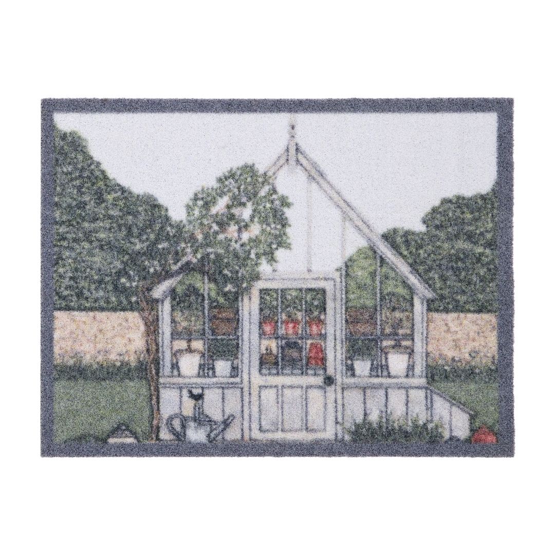 Hug Rug Outdoor Doormat Green House