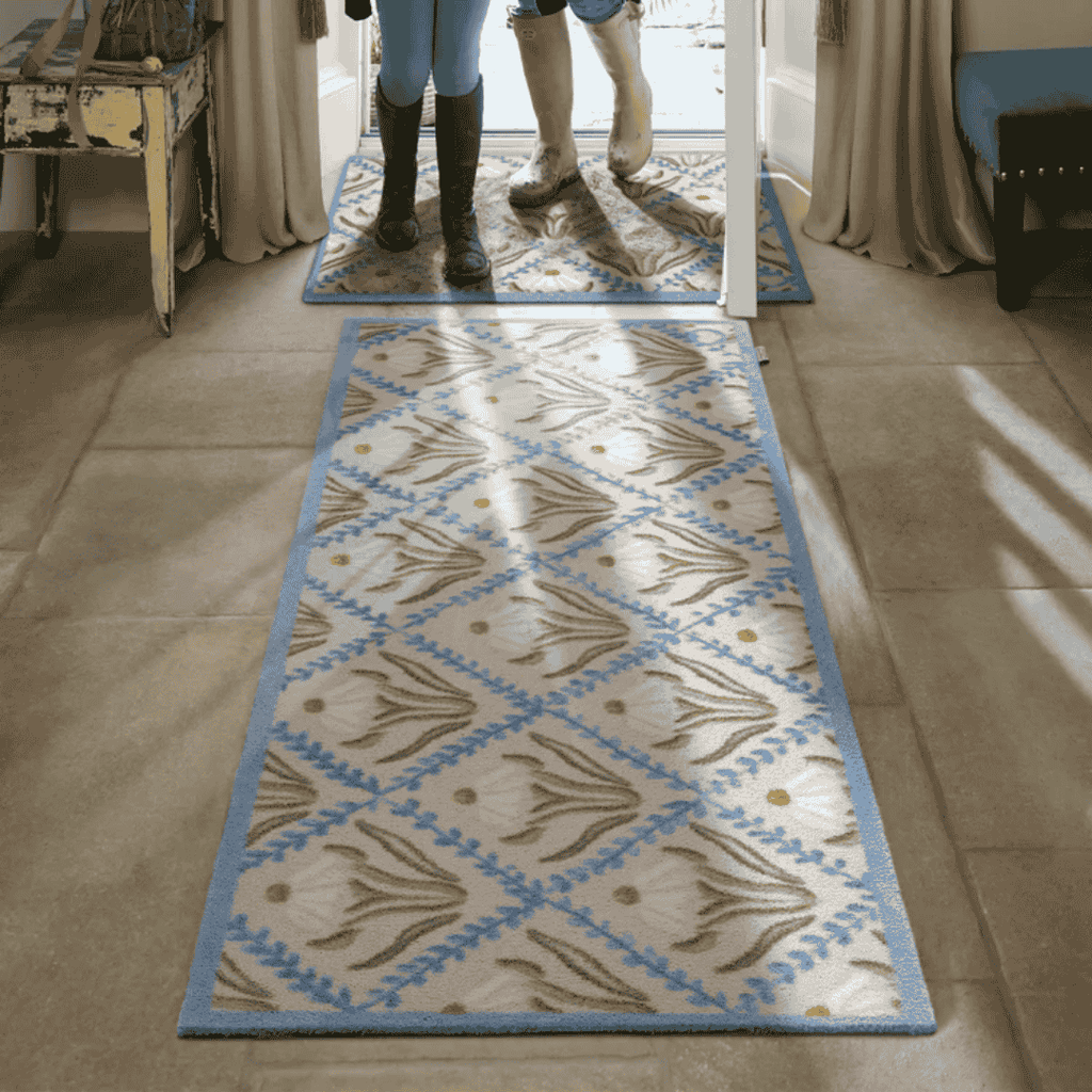 Hug Rug Runner Daisy Trellis – Eco-Friendly Washable Hallway Mat | The ...