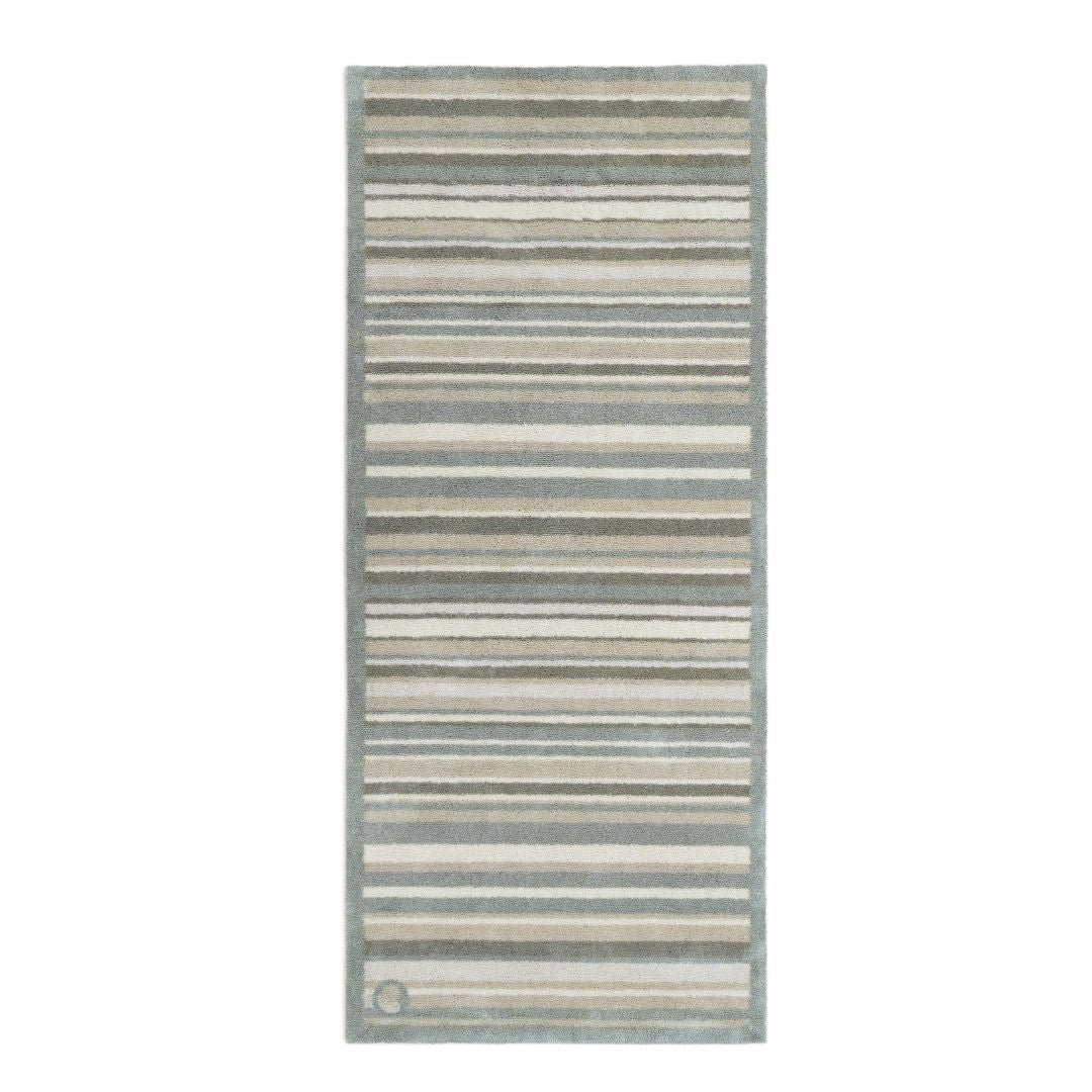 Hug Rug Runner Sage Stripe