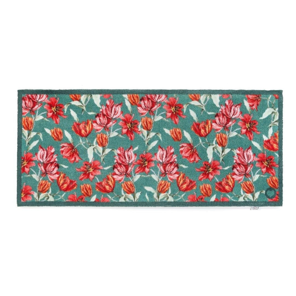 Hug Rug Tumbling Tulips Runner – Eco-Friendly Non-Slip Mat 65x150cm ...