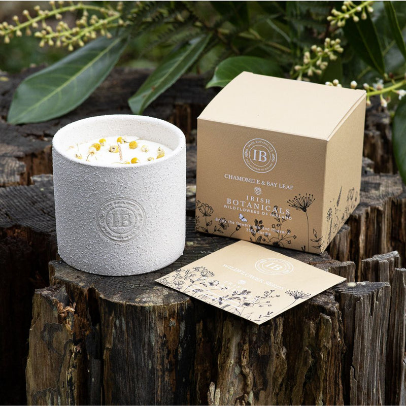 Irish Botanicals Chamomile & Bay Leaf Candle