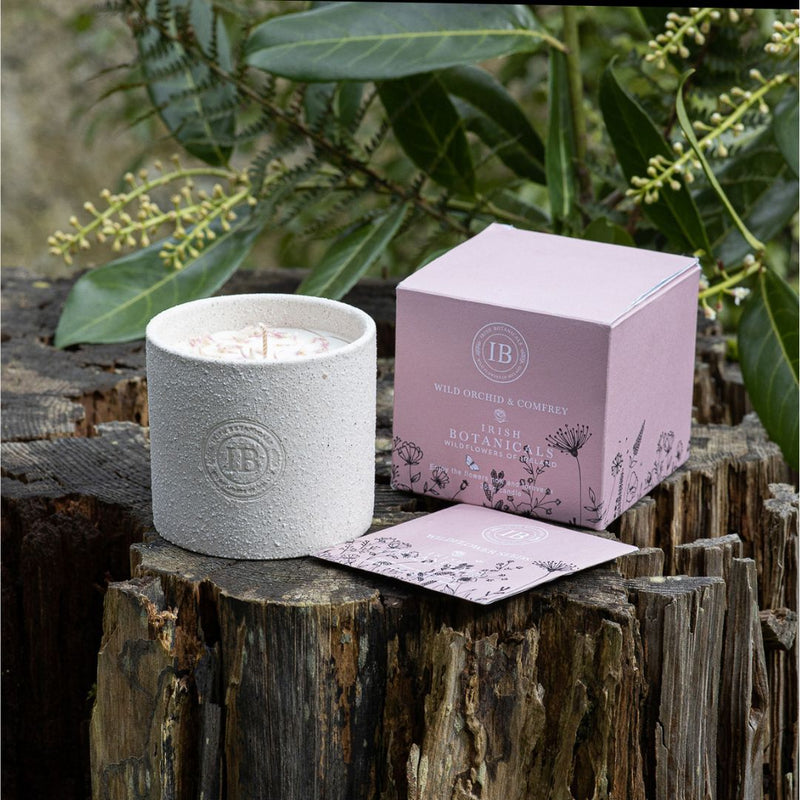 Irish Botanicals Wild Orchid & Comfrey Candle