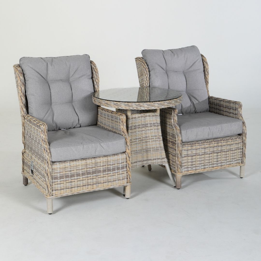 Mykonos Rattan Garden Bistro Furniture Set