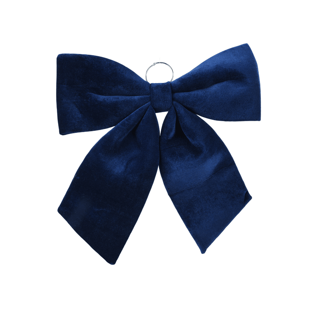 Christmas Bow - Night Blue - XXL