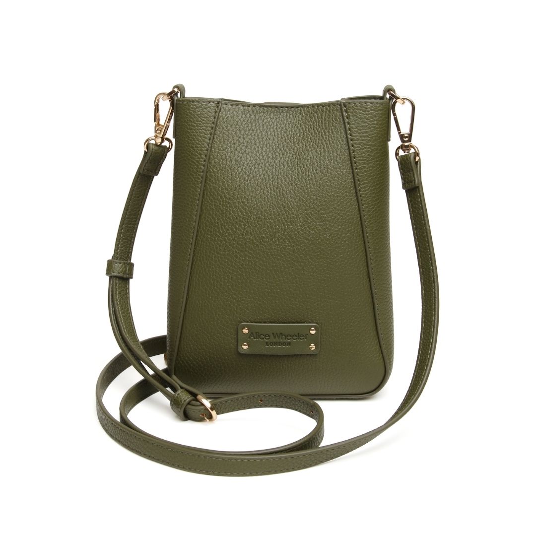 Kensington Phone Cross Body Bag - Olive
