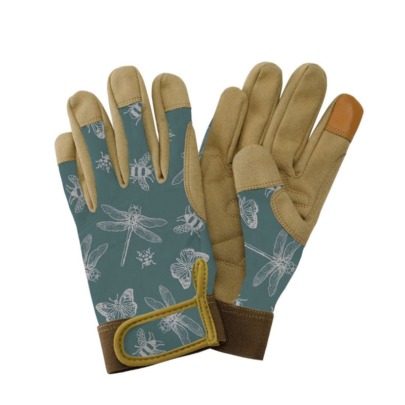 Kent & Stowe Teal Bugs Comfort Gloves